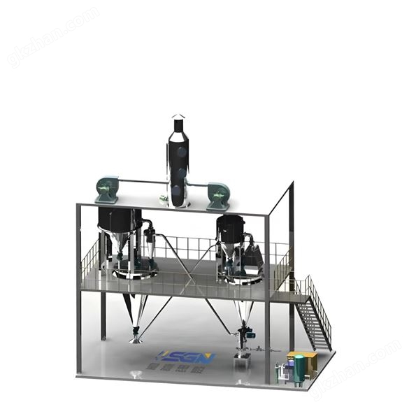 鈦白粉氣流粉碎機