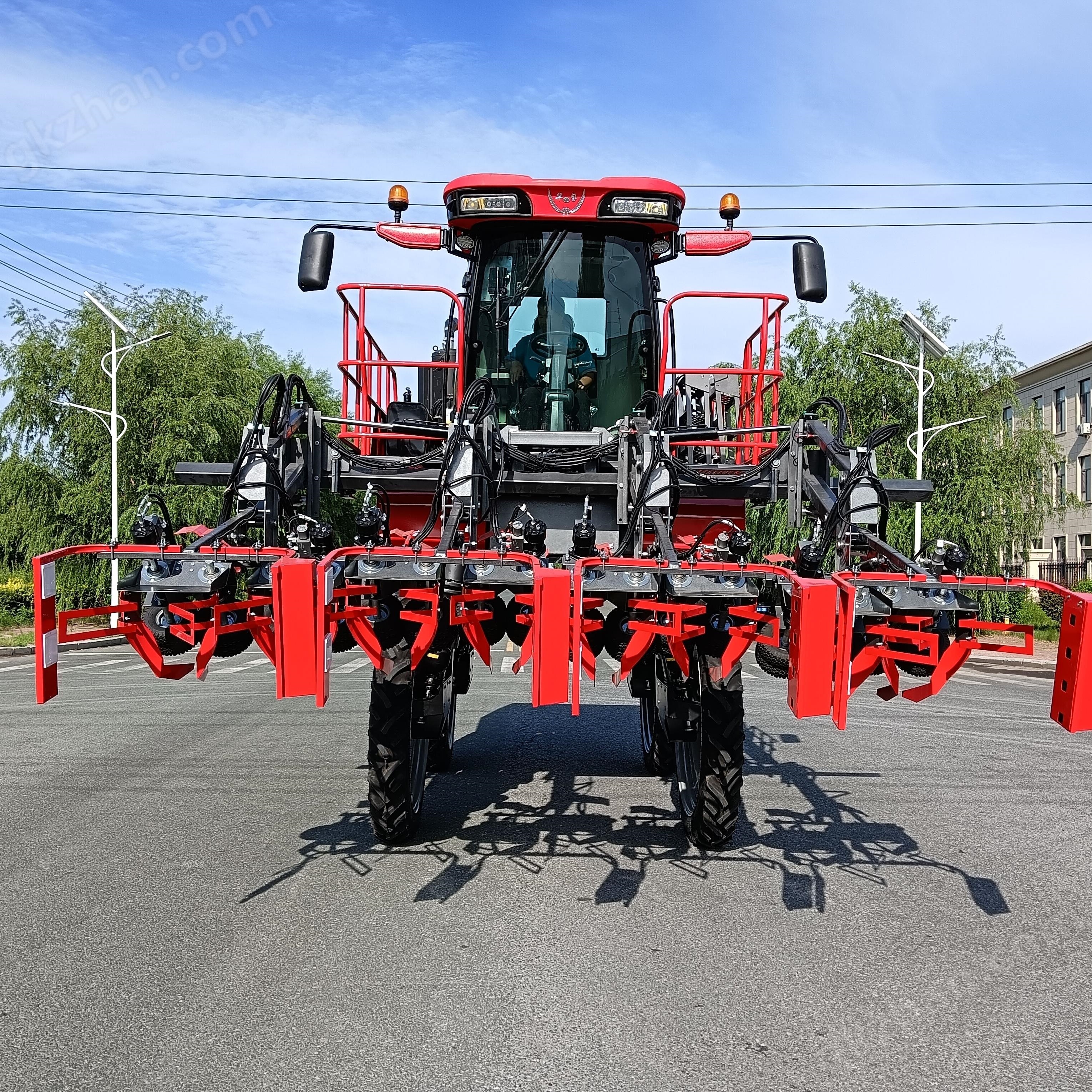 华玺玉米去雄机厂家自走式高驾抽雄机哪家好