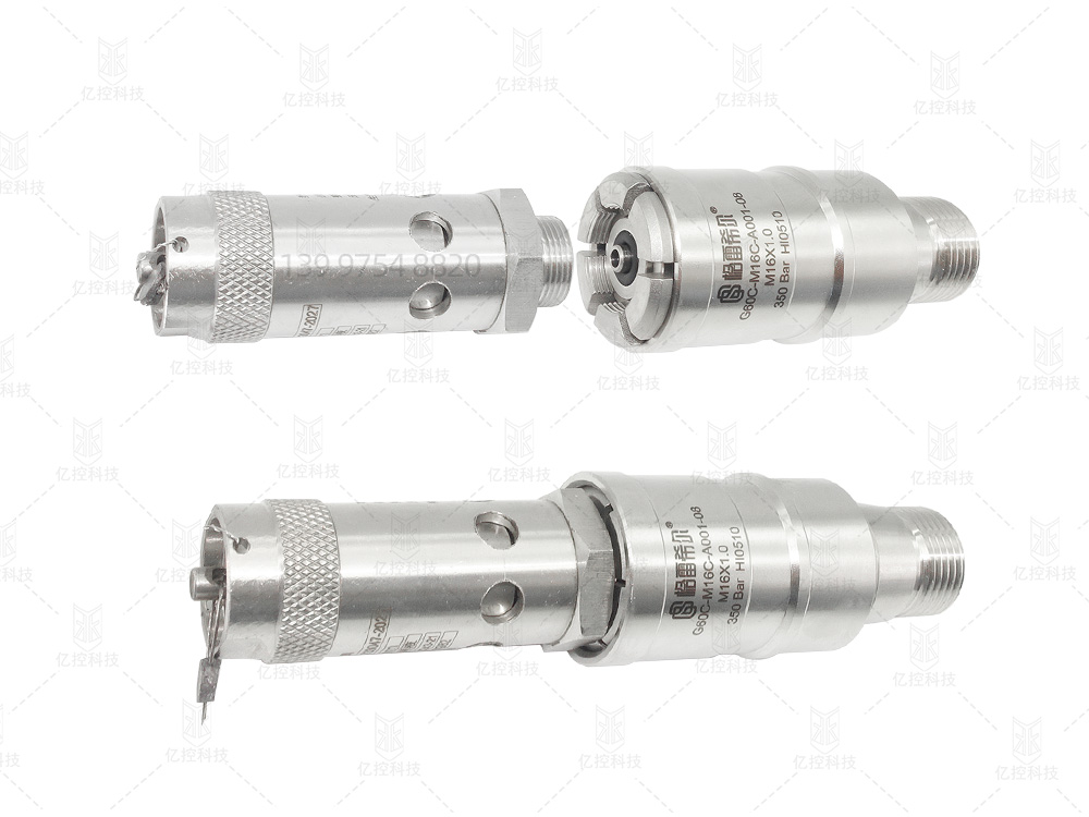 格雷希爾 G60C-M16C-A001-08 快速接頭在安全閥的應用