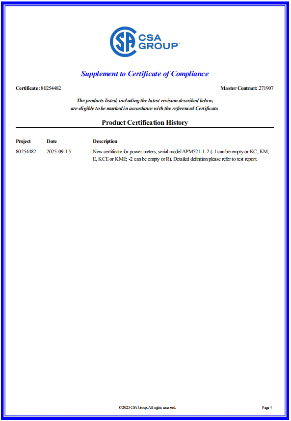 光伏新政加持,安科瑞UL认证APM521防逆流电表:全球新能源并网的安全防线!